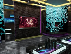 背景墙打印机打印休闲会所