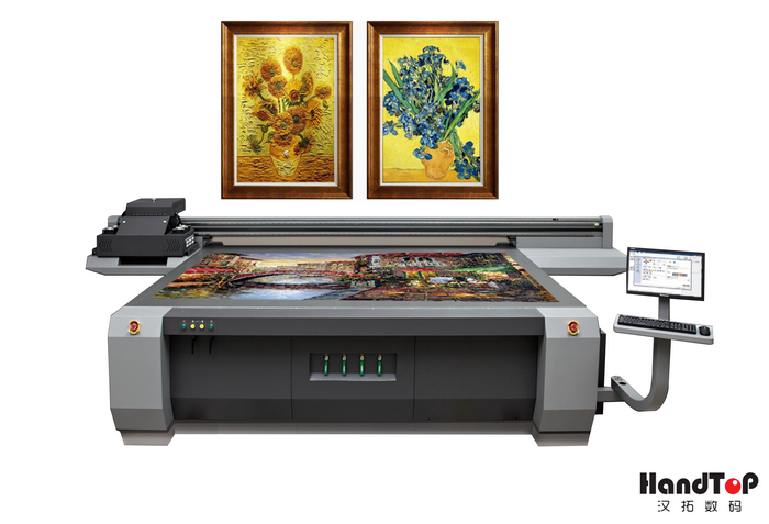 汉拓uv打印机油画打印